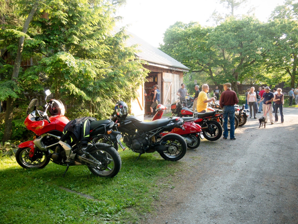 Motorcycles at the Moto Hang