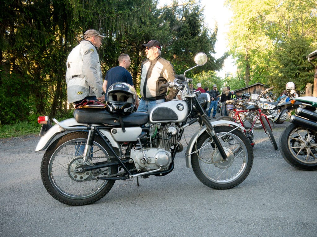 vintage honda motorcycle