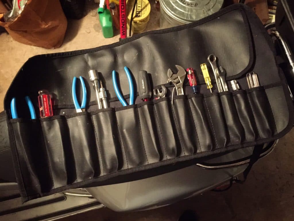 Vespa motorcycle tool kit