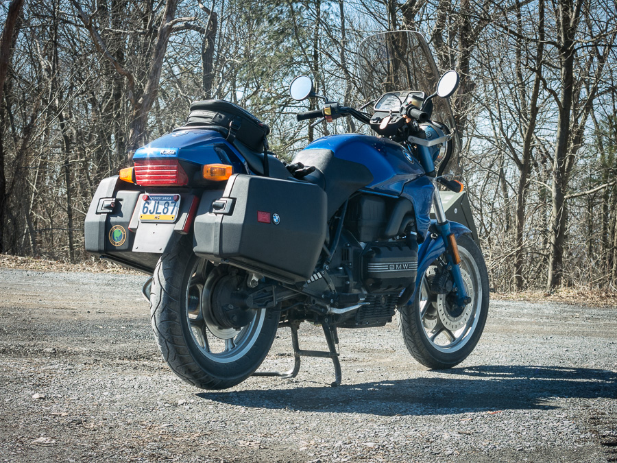 1992 BMW K75 motorcycle