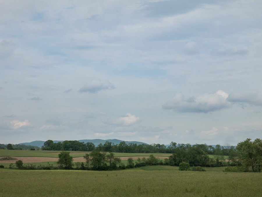 Rural, central Pennsylvania landscape.