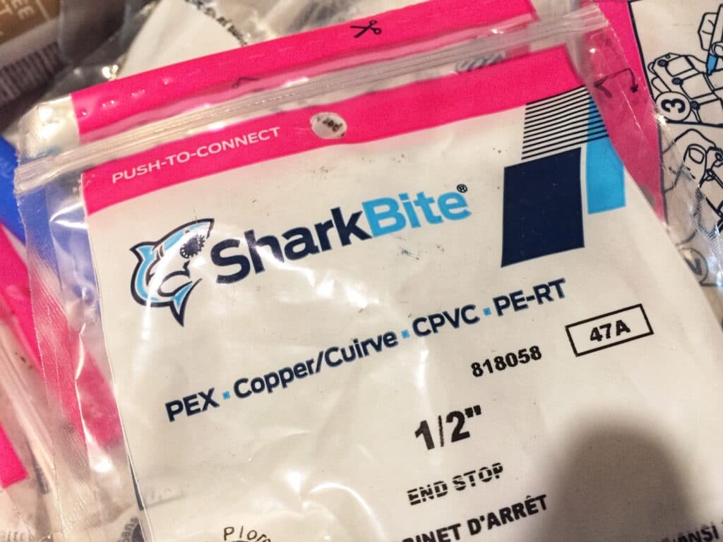 Bag for Sharkbite Connector