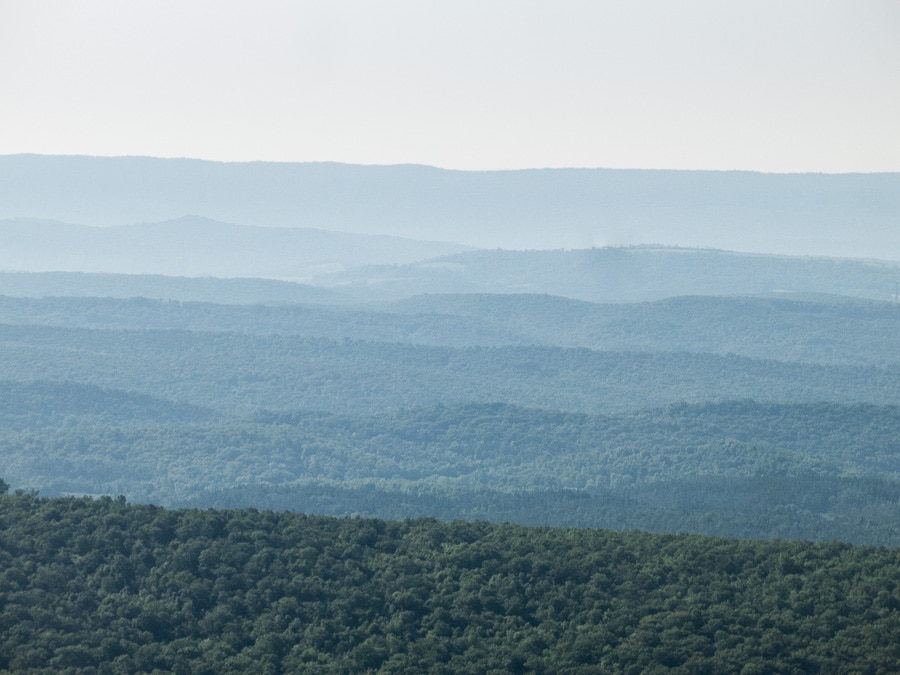 View of the Appalachian Mountains