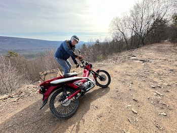 Honda Trail 125 motorcycle